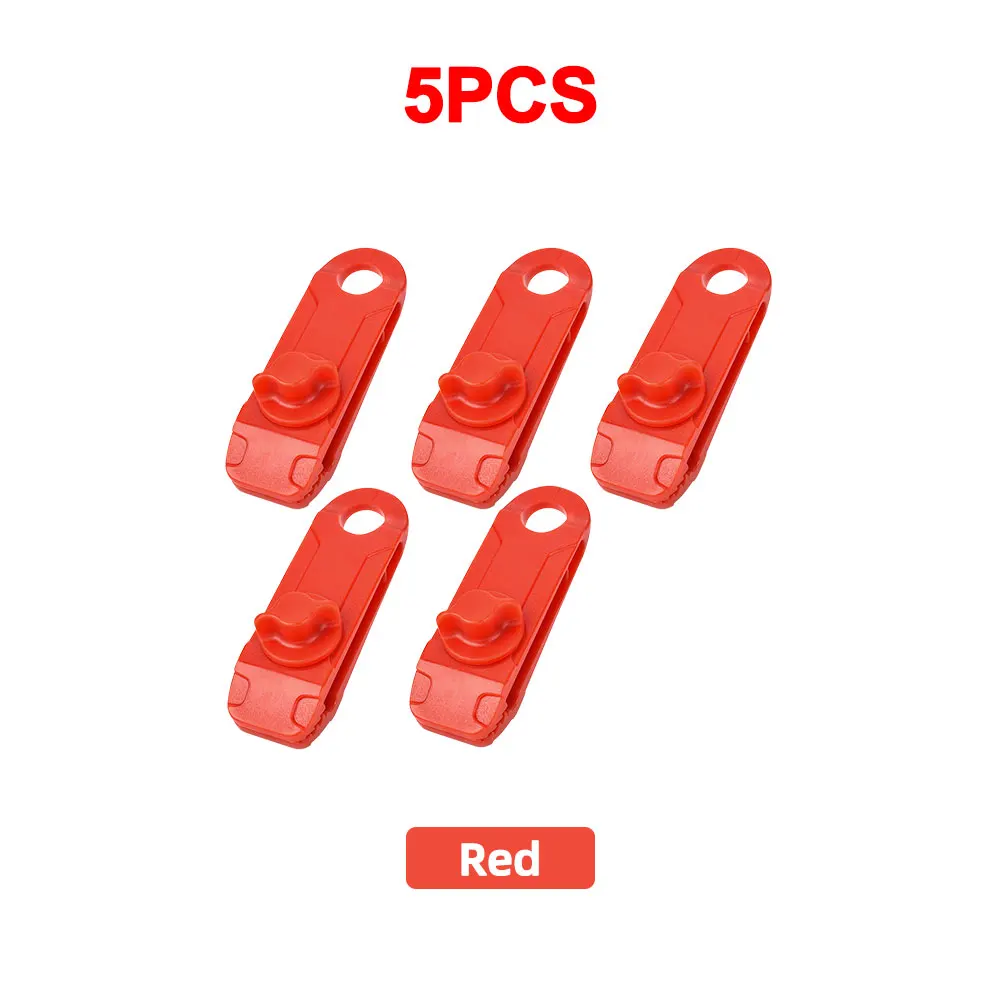 5 PCS Red