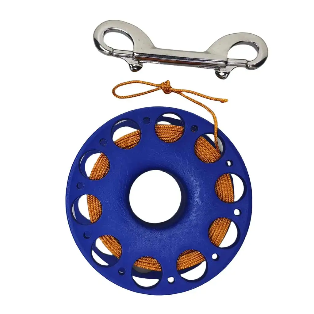 Aluminum Finger Spool 98ft Divetec 98FT Scuba Diving Reel - Aluminum ...
