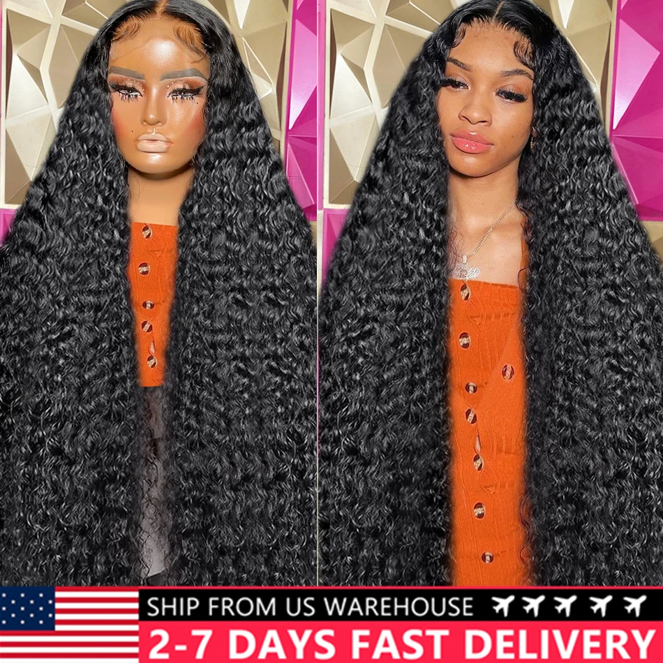 180% HD Deep Wave Lace Frontal Wig
