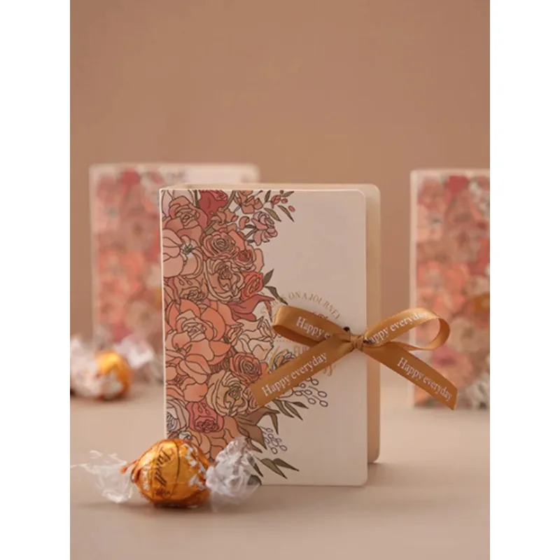5PCS Book Shape Gift Boxes with Ribbon – Candy and Chocolate Favor Boxes, Elegant Weddi... - SKU CCB01539 - UGI Packaging