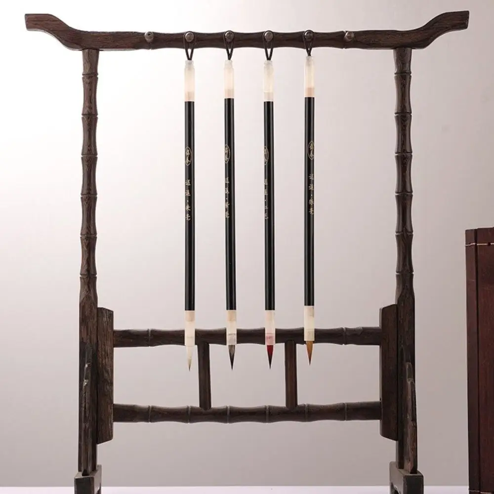 중국 전통 쓰기 브러시, 서예 그림 연습용 늑대 머리 쓰기 브러시