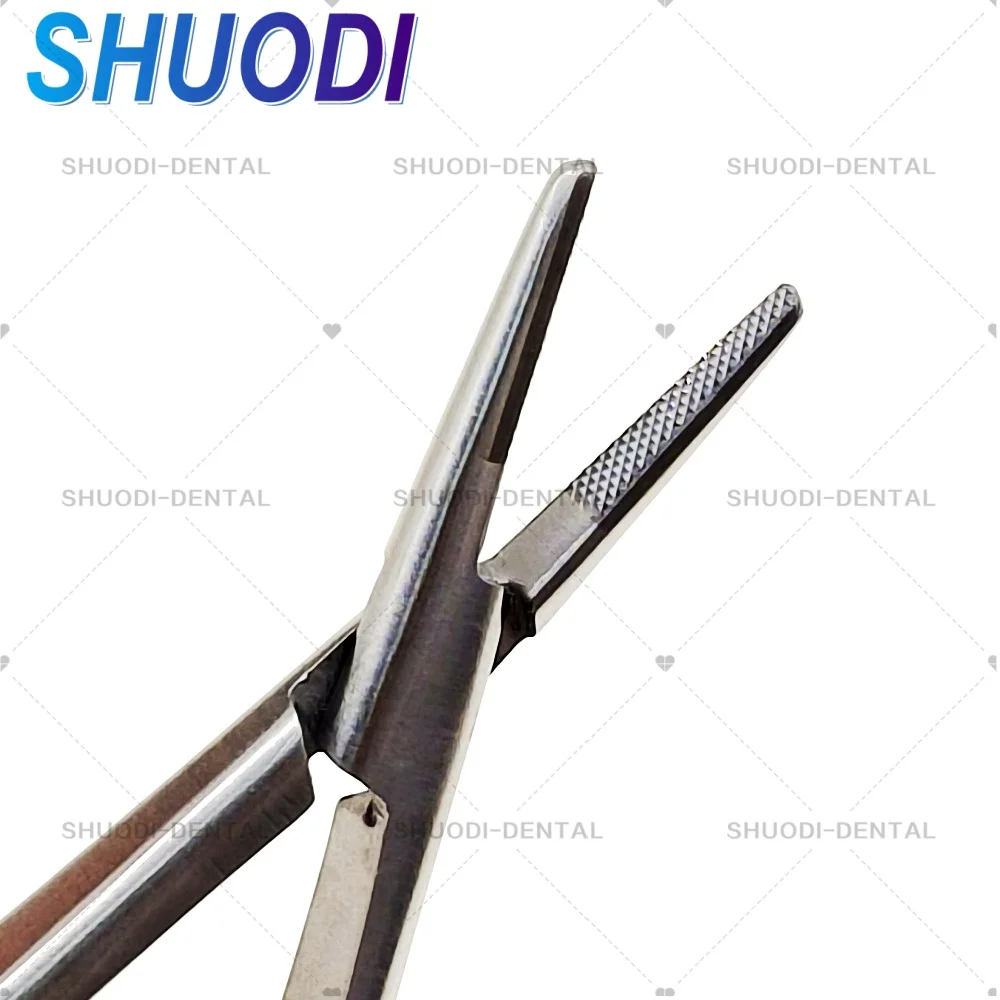 15.5cm Universal Needle Holder Thumlok® Carbide Round Handle Straight Tips - LASCHAL® Surgical Instruments 15.5cm Universal Needle Holder Thumlok® Carbide Round Handle Straight Tips - LASCHAL® Surgical Instruments
