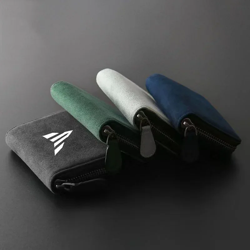 Motorcycle Suede Leather Portable storage box driver's license ID storage bag for Yamaha MT01 MT09 MT07 MT10 MT03 MT-01 MT-10