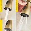 Antique Brass Kitchen Faucet with Pull-Out Spout Deck-Mounted Hot and Cold Mixer Tap 360° Rotation for Versatile Use 5