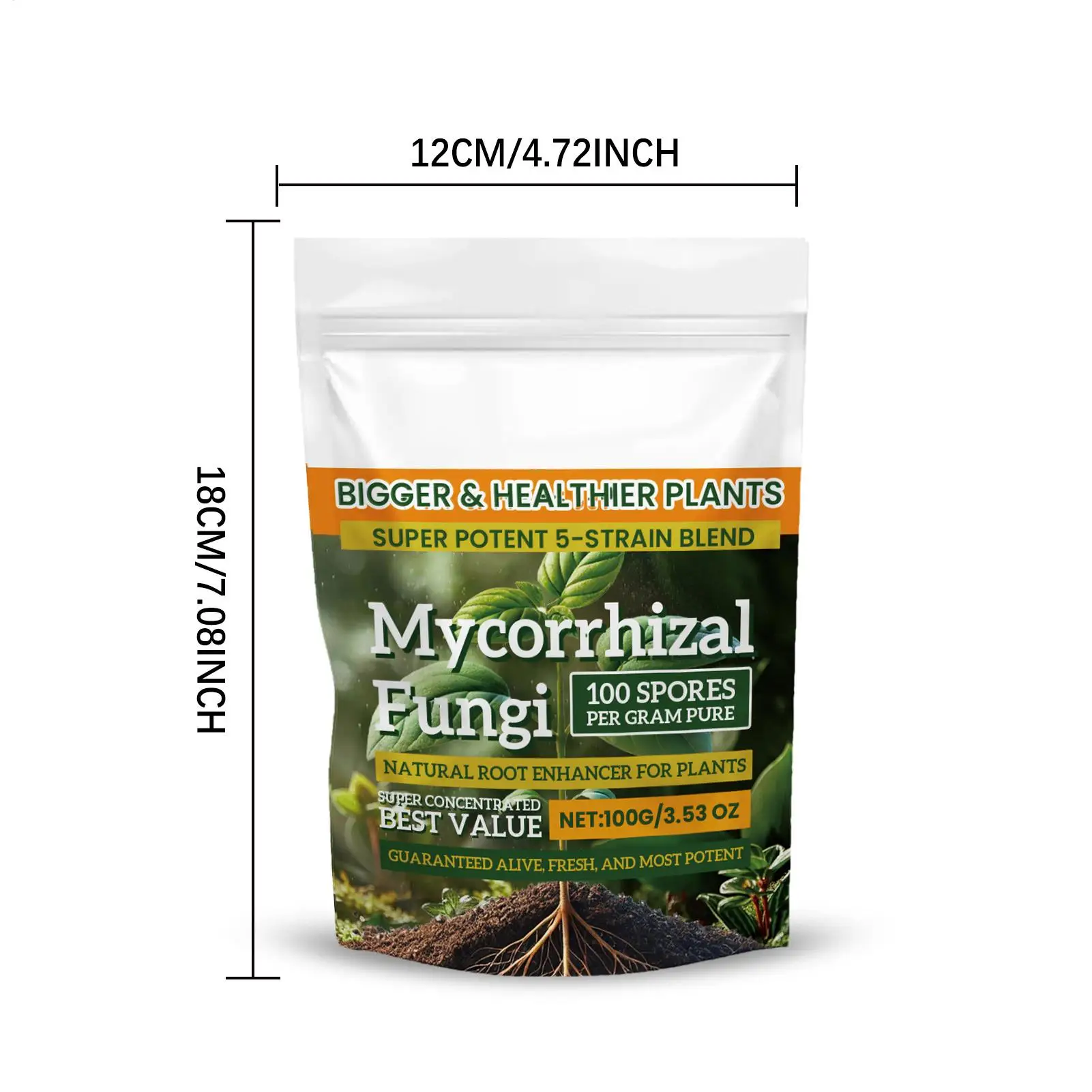 Enhanced Plant Growth Nutrient Powder - 100g Balanced Root Supplement
