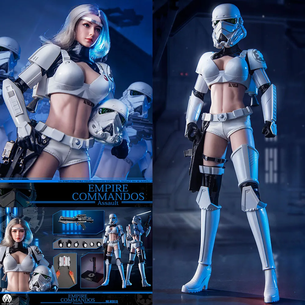 

In Stock WAR STORY TOYS WS015 1/6 Scale Empire Women's Assault Team Soldier Full Set Collectible 12'' Action Figure Model Doll