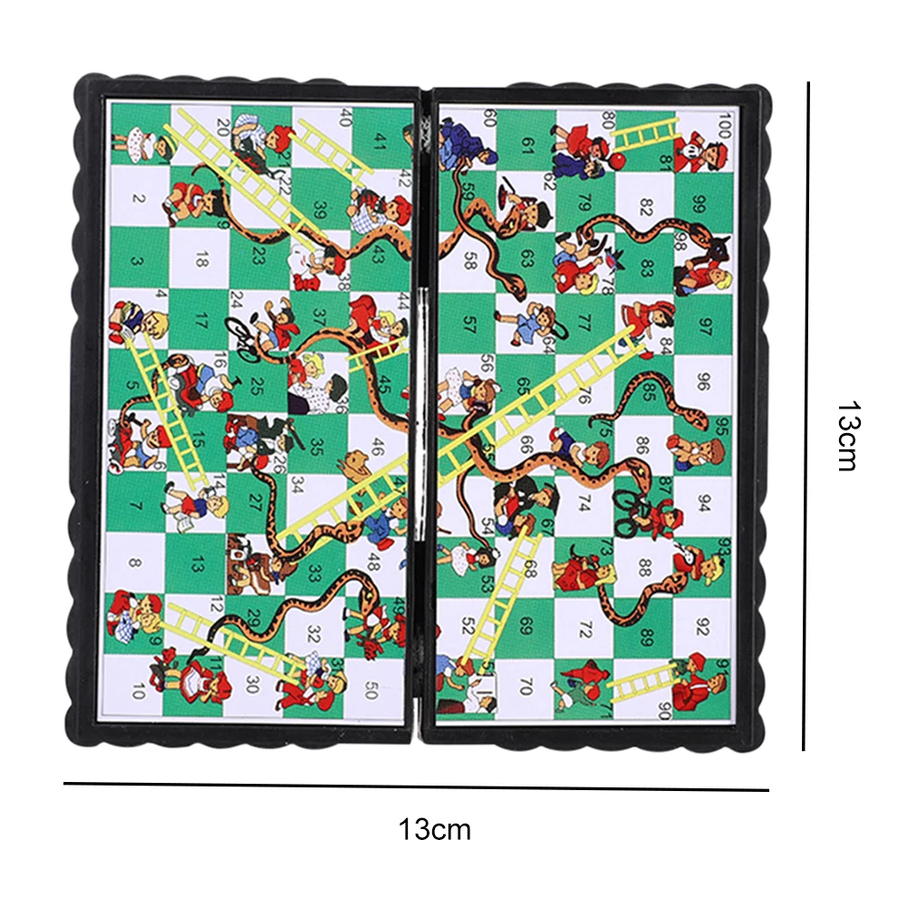 Mini Travel Board Games Plastic Portable Chessboard Games Interactive Acticity Lightweight for Toddlers Kids for Outdoor Travel