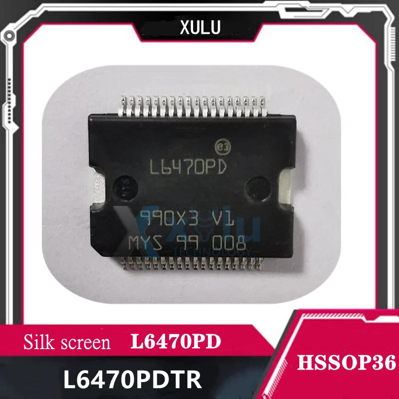 

L6470PDTR L6470PD L6470P HSSOP36 motor/motion/ignition controller SPI interface supports micro step bridge bipolar motor driver