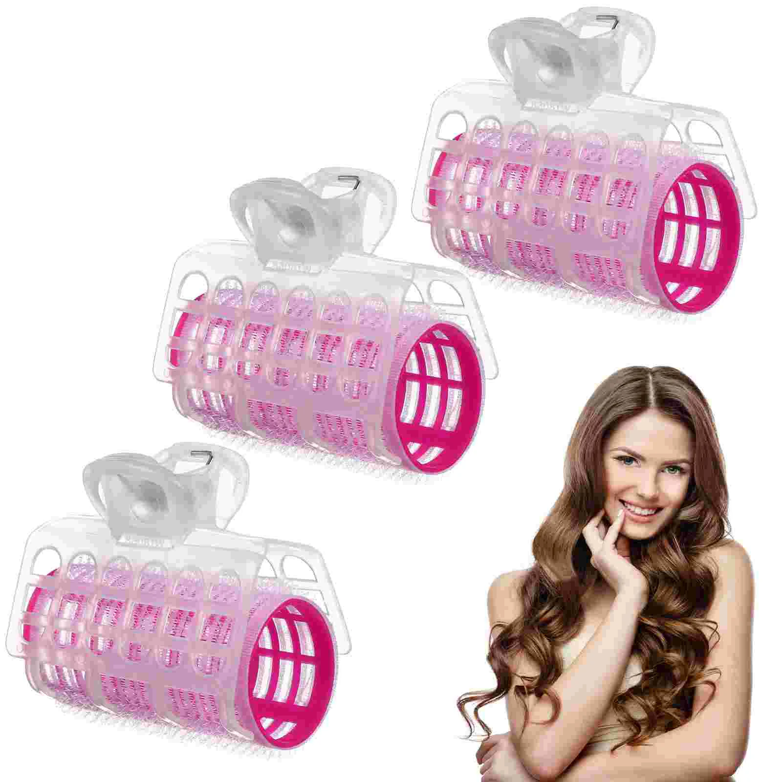 3Pcs Hair Rollers Self Grip Salon Hairdressing Curlers Tool with Clips 130ft 40m waterproof box underwater housing camera diving case for sony a7 iii a7r iii a7m3 with 6 dome port and pistol grip