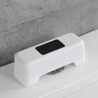 IR Sensing Toilet Flush Sensor Touchless Toilet Flush Button Intelligent Automatic Toilet Flushing Button On-Touch Drain Switch 2