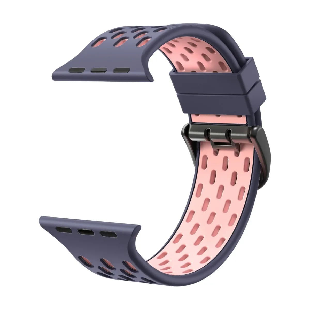 Watch Band For iWatch 42/44/45/49mm 38/40/41mm Silicone Watch Strap For Watch Series Ultra2 Se 9/8/7/6/5/4/3/2/1_voghion.com