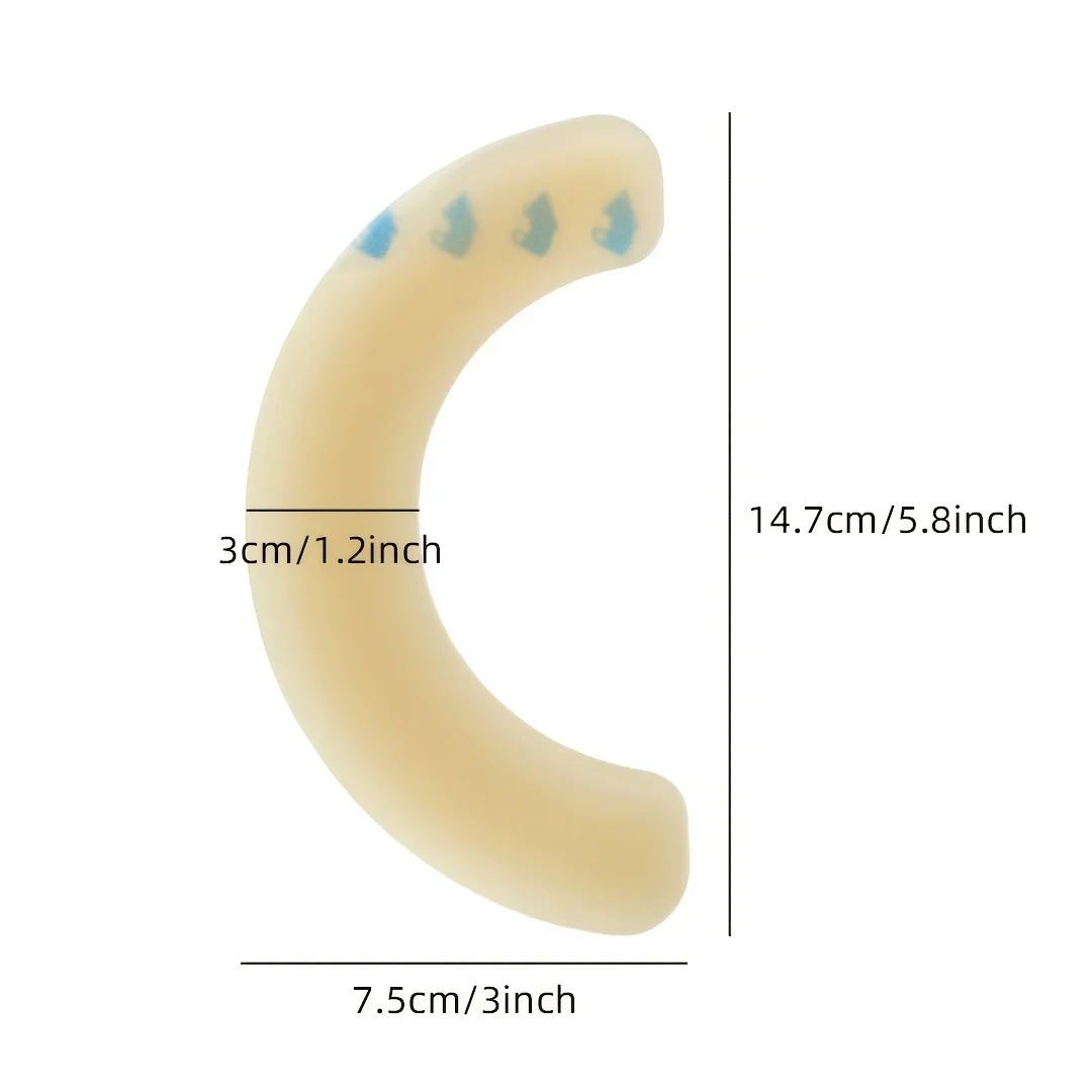 10pcs Barrier Stoma Ostomy Strips Tape Strip Rings Adhesive Pressure Fixing Colostomy Leak Proof Colostomy Bag Barrier Strip