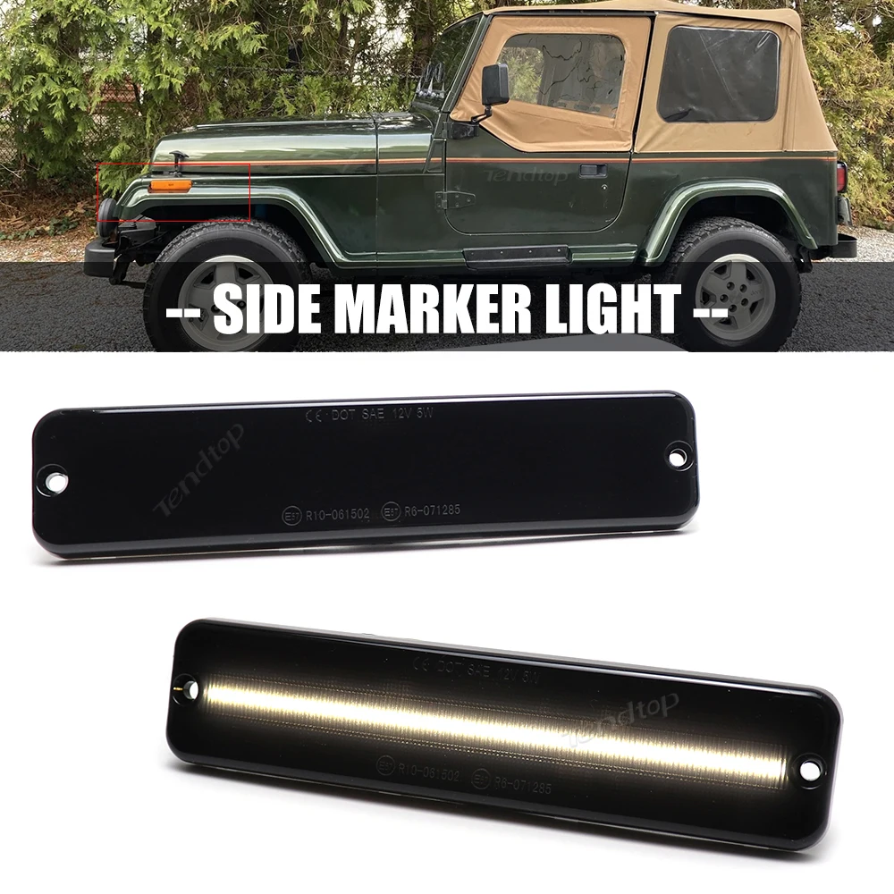 

2 шт., передний поворотный сигнал для Jeep Wrangler YJ 1987-1995