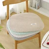 Pure Cotton Thin Stool Butt Cushion Breathable Dining Table Anti-slip Chair Cushion New Pure Cotton Seat Cushion for All Seasons 1