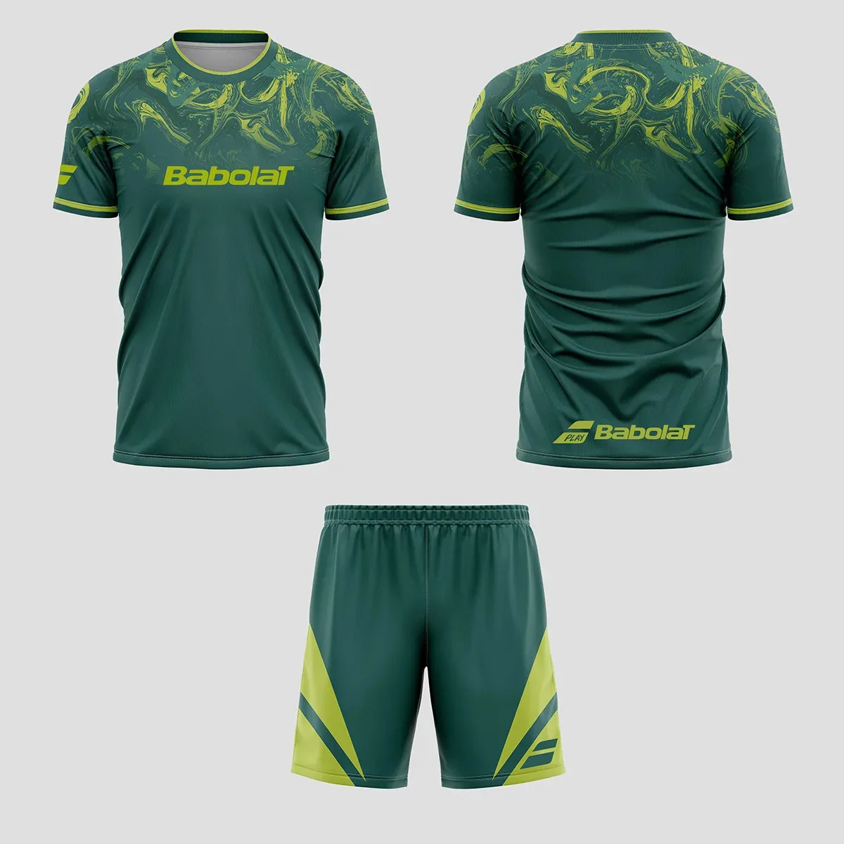 Men's Casual Tennis Clothing Set Summer Quick-drying Short-sleeved T-shirt Drawstring Shorts 2-piece Loose Sportswear Set sports suit,tracksuit set,sports set,outdoor suit set,hawaiian shirt and shorts set,shirt and shorts set,shirt set