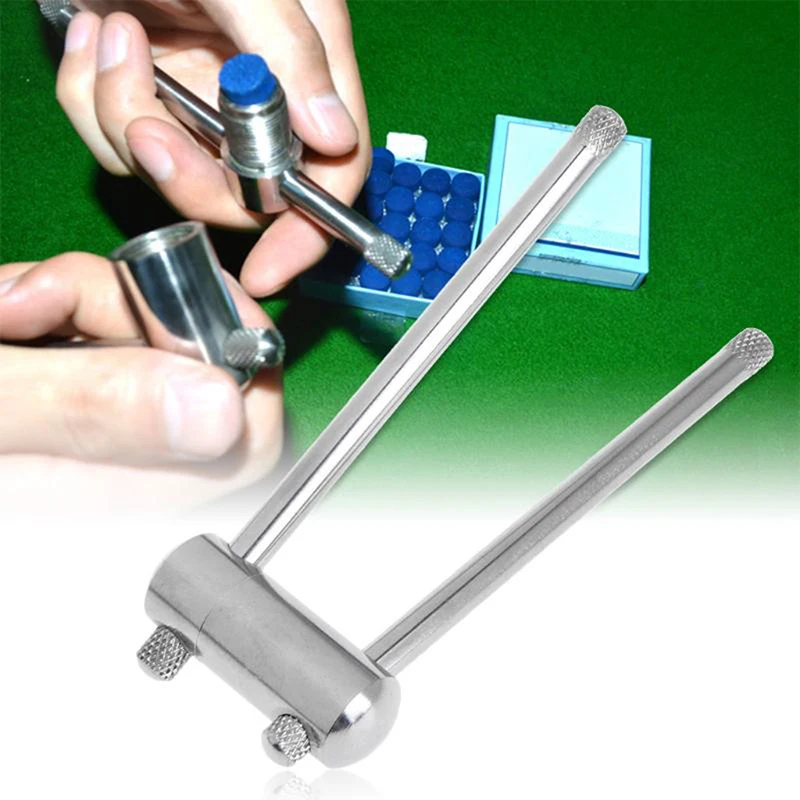 1 Pcs Billiards Snooker Cue Tips Suppressor For 11mm Cue Tips Presser Shaping Billiard Accessories