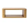 Coffee Table, Light Honey Finish 3