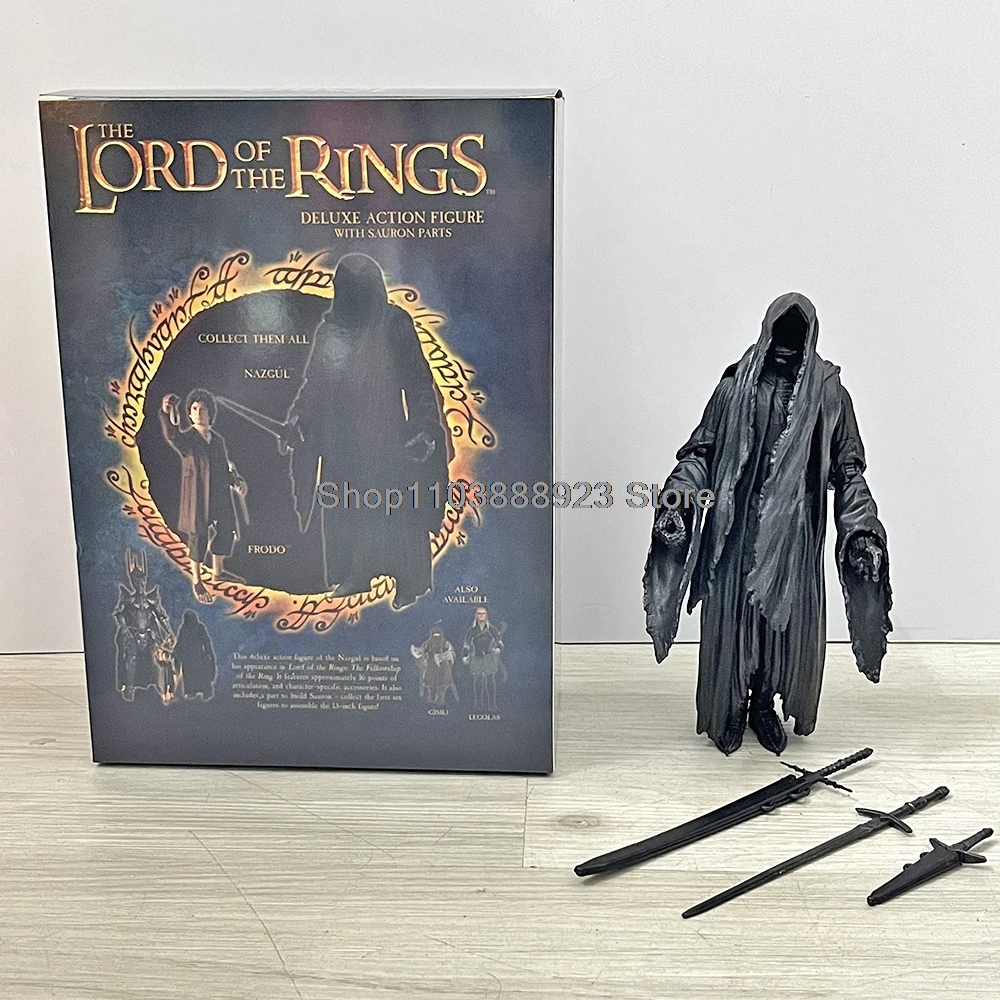 Nazgul Ringwraith figura de acción Dark Nazgul Ringwraith Torre Negra figura de juego juguete modelo decoración Navidad Helloween regalo muñeca