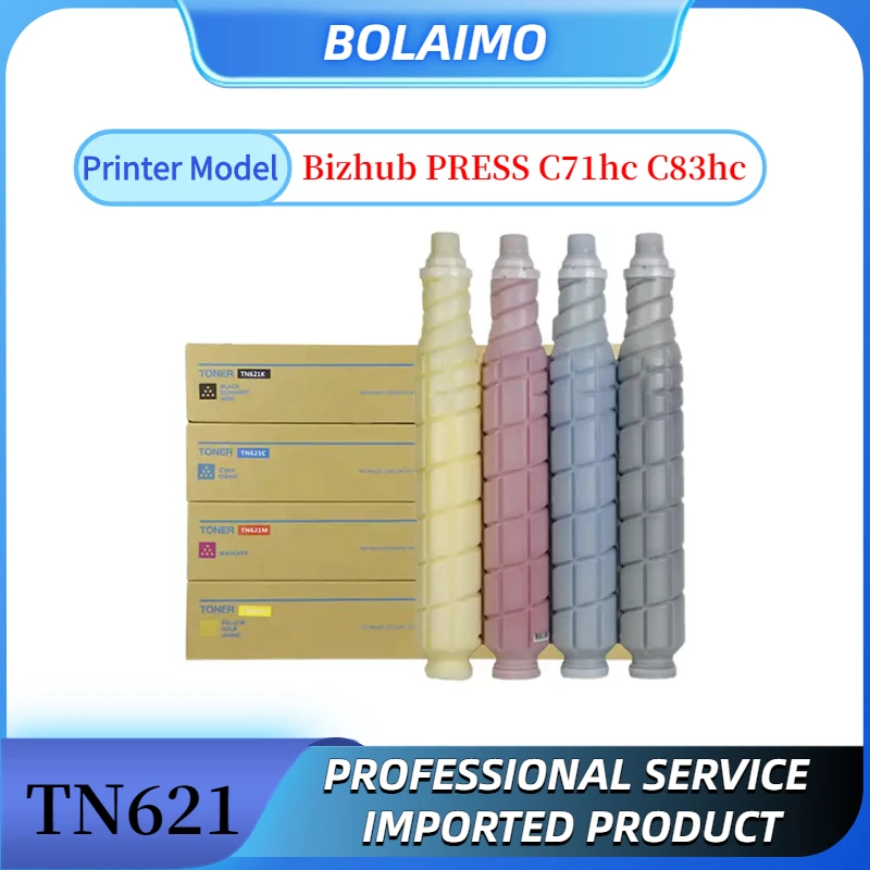 

TN621 Toner Cartridge For Konica Minolta Bizhub PRESS C71hc C83hc Lmported Japan Copier Toner 1PCS
