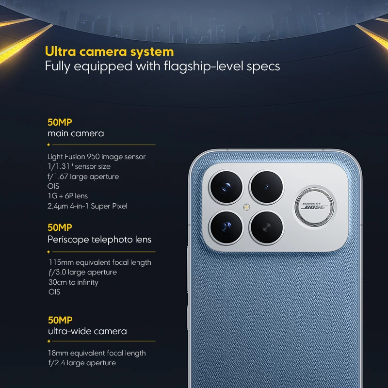 Versión Global del Teléfono Inteligente POCO F8 Ultra con Cámara de 50MP, Pantalla de 6.9 Pulgadas y 120Hz, Batería de 6500mAh, Snapdragon 8 Elite Gen 5 y NFC 5