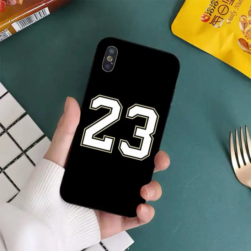 Sleek Black Phone Case