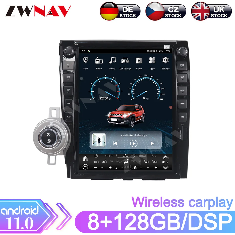 

13 Inch Android Car Radio For Toyota Tundra 2007 - 2013 Car Multimedia Player Navigation Auto Audio Stereo Wireless Wifi Carplay