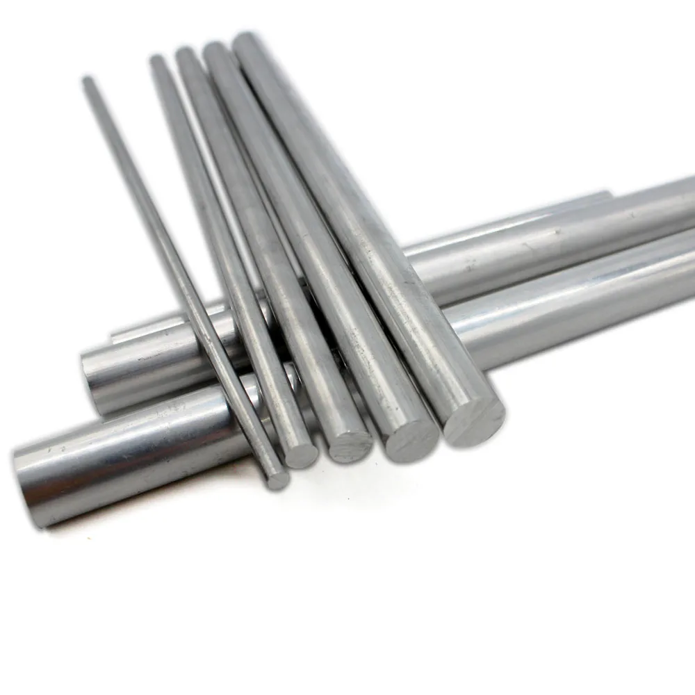 

1PC 6061 AL Round Bar Aluminium Rod Φ 3-19mm for Industry or DIY Metal Material Frame Metal Bar Mould CNC Mold Length 50 - 500mm