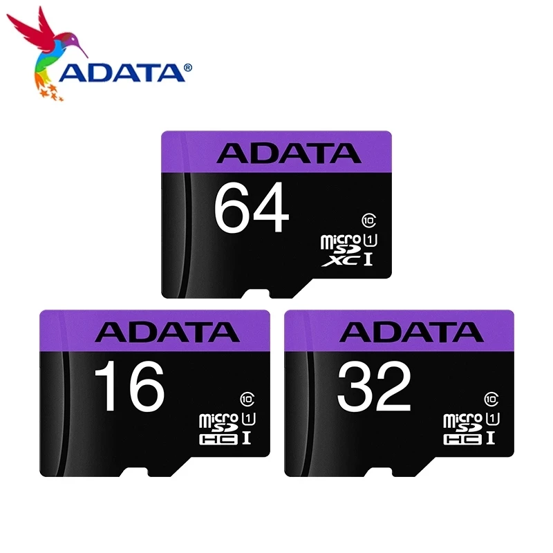 100%  ADATA ޸ ī 16GB 32GB 64GB Ŭ 10 ÷ ī U1 ũ SD ī, Ʈ   TF ī