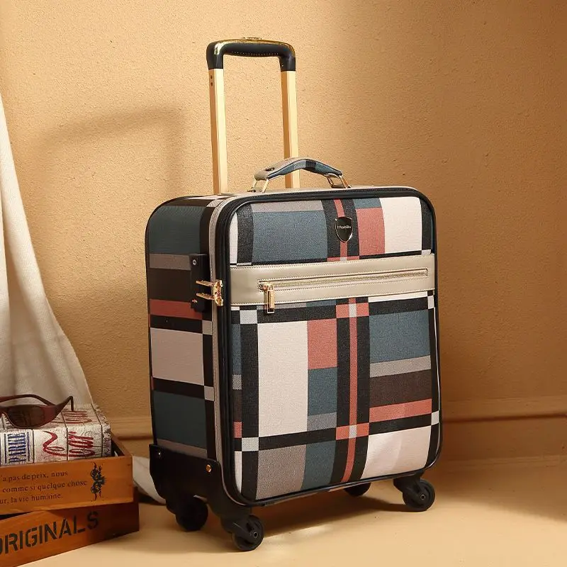 20-inch travel suitcase male and female business boarding carry on luggage student school trolley case handbag maletas de viaje