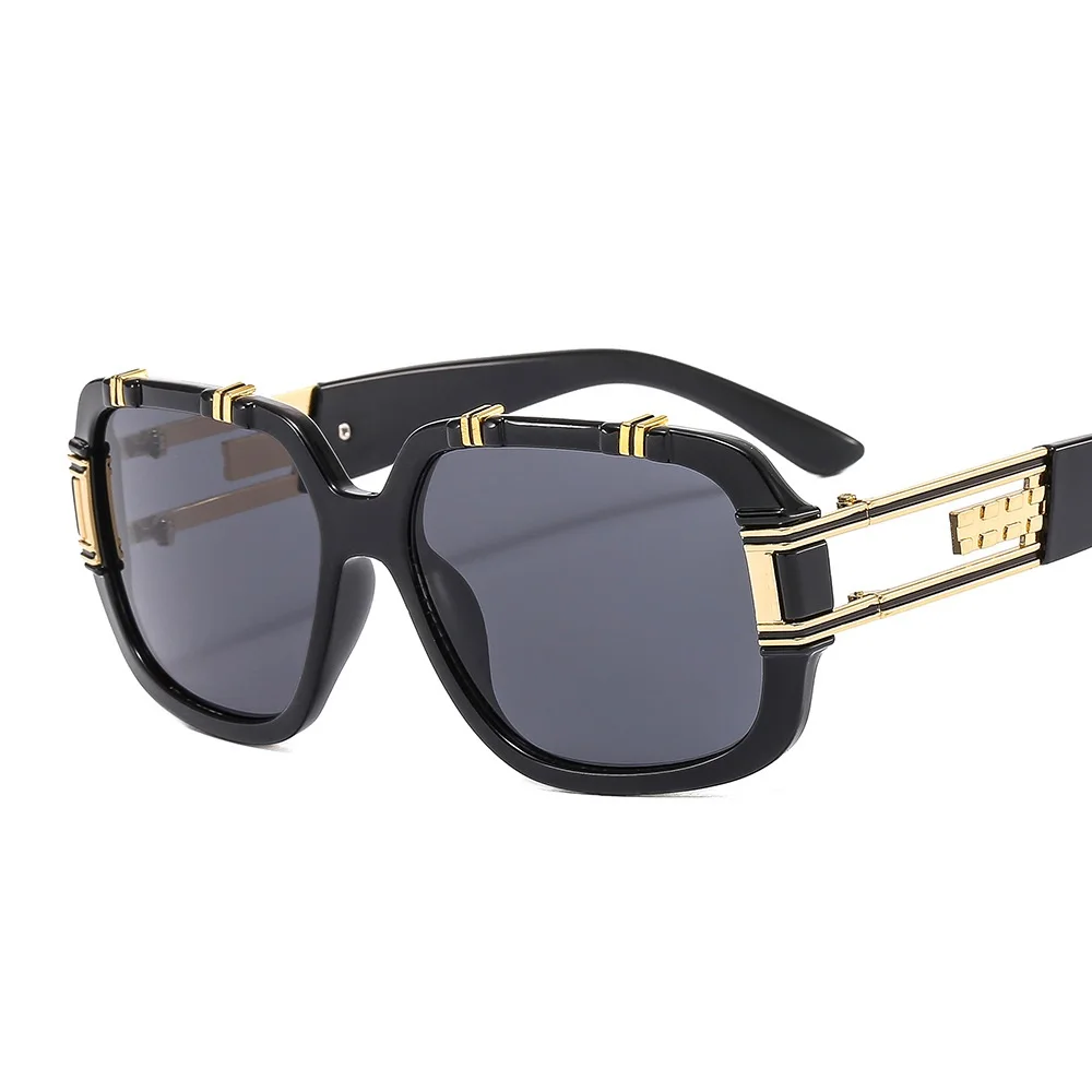 

New Modern Luxury Sunglasses For Men Hot Designer Brand Male Sunglasses Square Gradient Fashion Shades