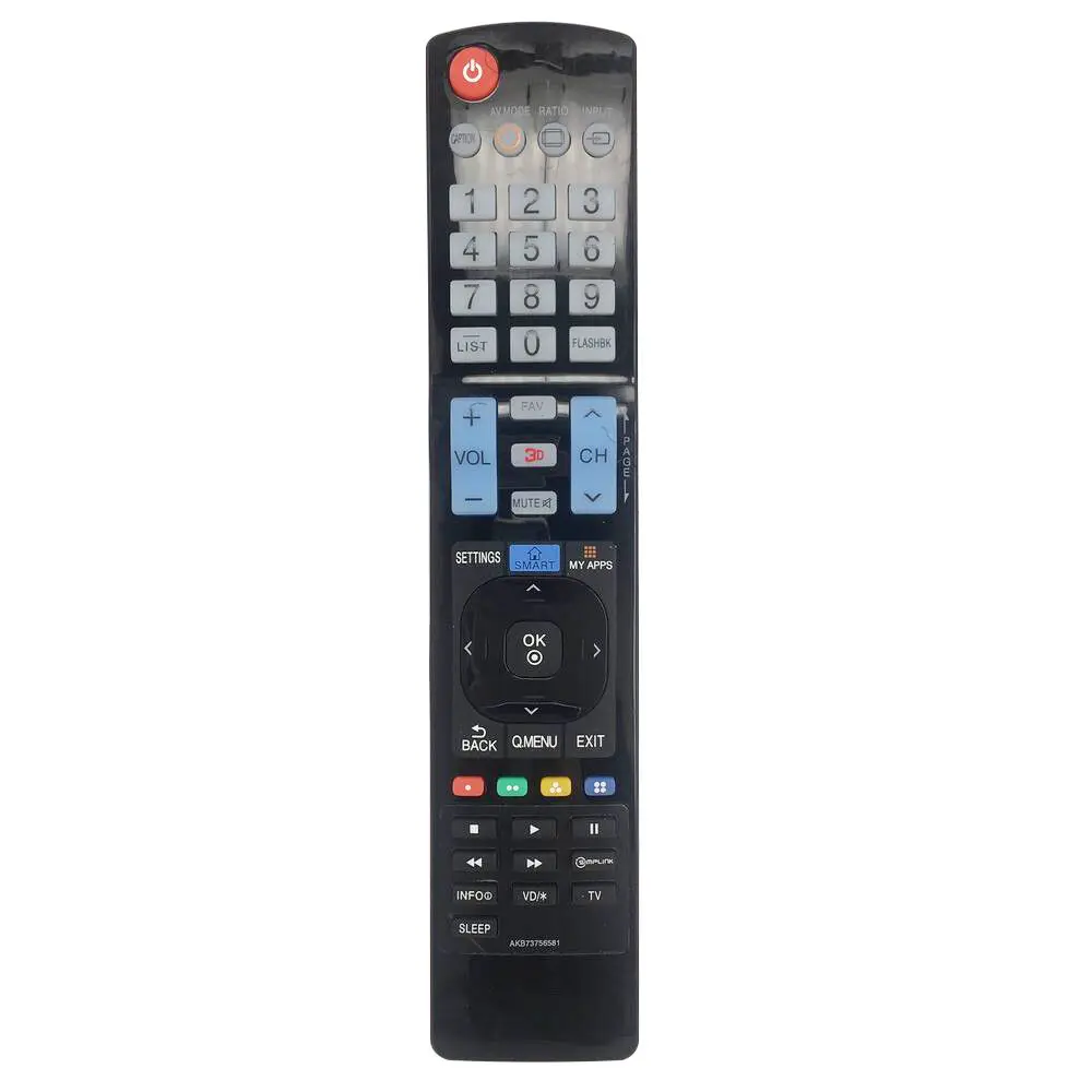 

Used Original Remote Control AKB73756581 For 3D LED TV 40UB800 49UB8200 40UB8000 60UB8200 65UB9200 49UB8300 55UB8300 -Tested