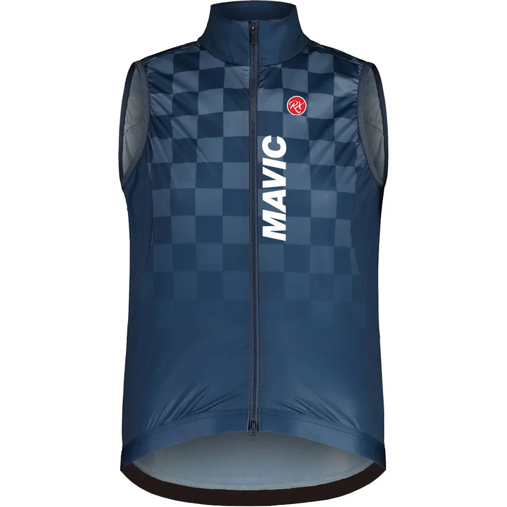 Rx MAVIC Cycling Sweatshirt Summer Windproof Lightweight Sleeveless Men's Mountain Cycling Vest Bike Gilet