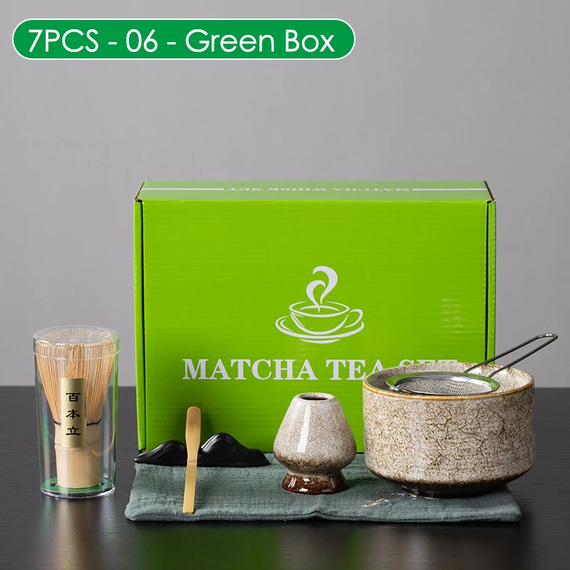 7pcs 06 green box