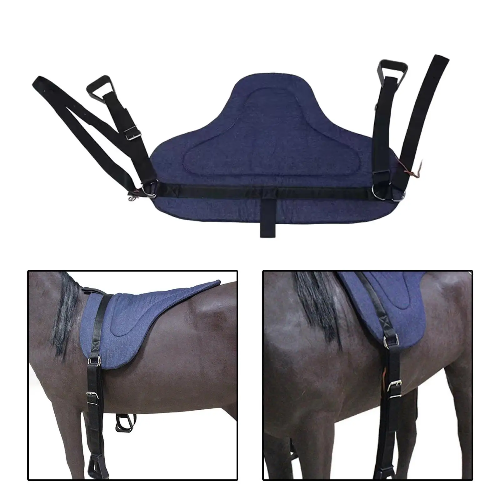 Saddle Pad Dressage Pad Comfortable Anti Slip Riding Accessories Protection