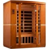 SAUNAS，3-Person Low EMF Far Infrared Sauna, Sauna Rooms 1