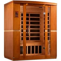 SAUNAS，3-Person Low EMF Far Infrared Sauna, Sauna Rooms 1