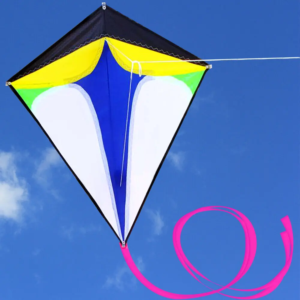 New Arrive Outdoor Sport Kite / Diamond Kites For Children With Handle