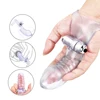 Silicone Finger Sleeve Vibrator G Spot Massager Sex Toys Vibrating Dildo Flirting Vagina Adult Women Hot Erotic Couples Sex Shop 1