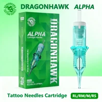 ALPHA Tattoo Cartridges Needles Supplies RL RM M RS for Tattoo Machine Gun Permanent Makeup or Body Art Given Tattoo 1