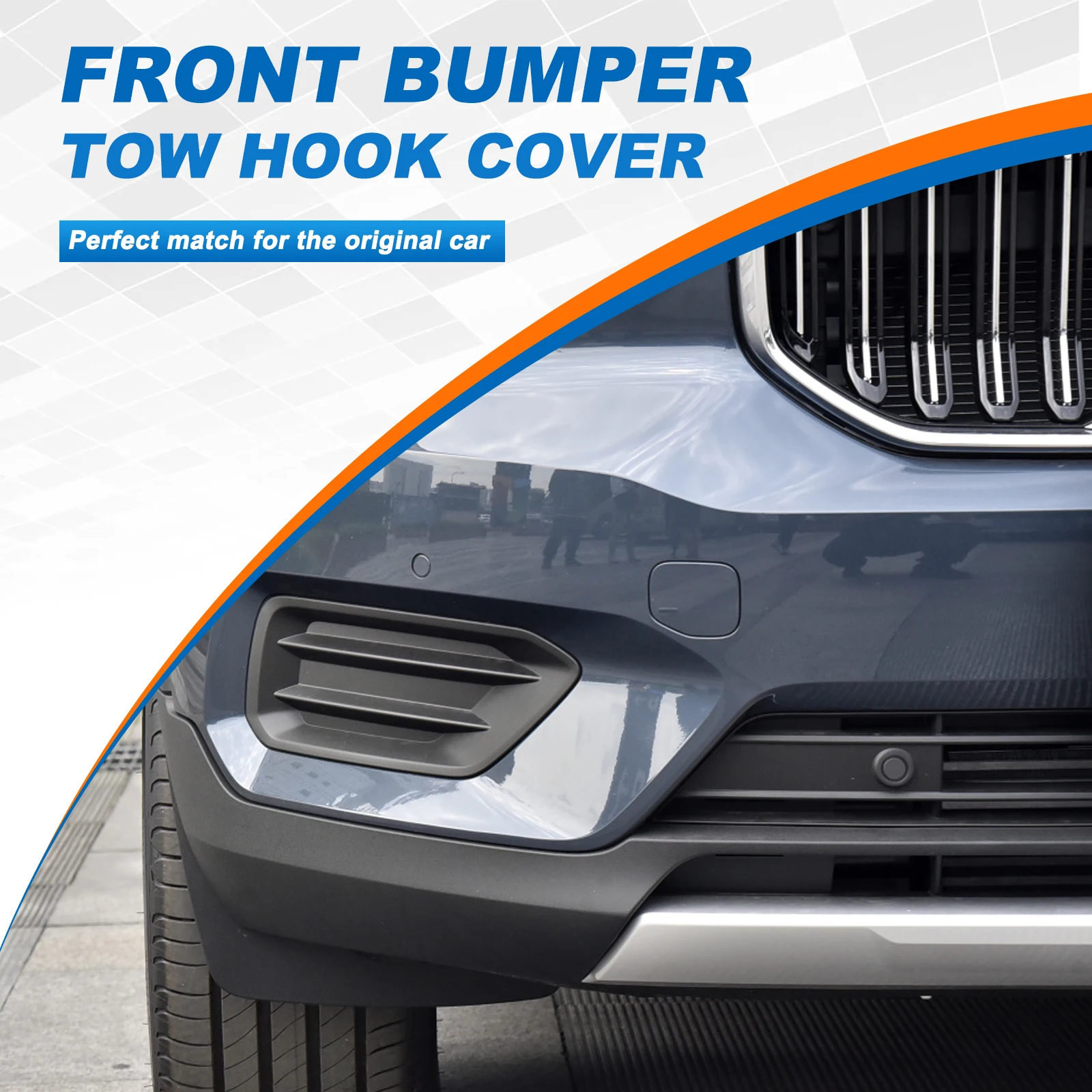 Front Bumper Tow Hook Cover Cap Towing Eye For VOLVO XC40 Accessories 39847993