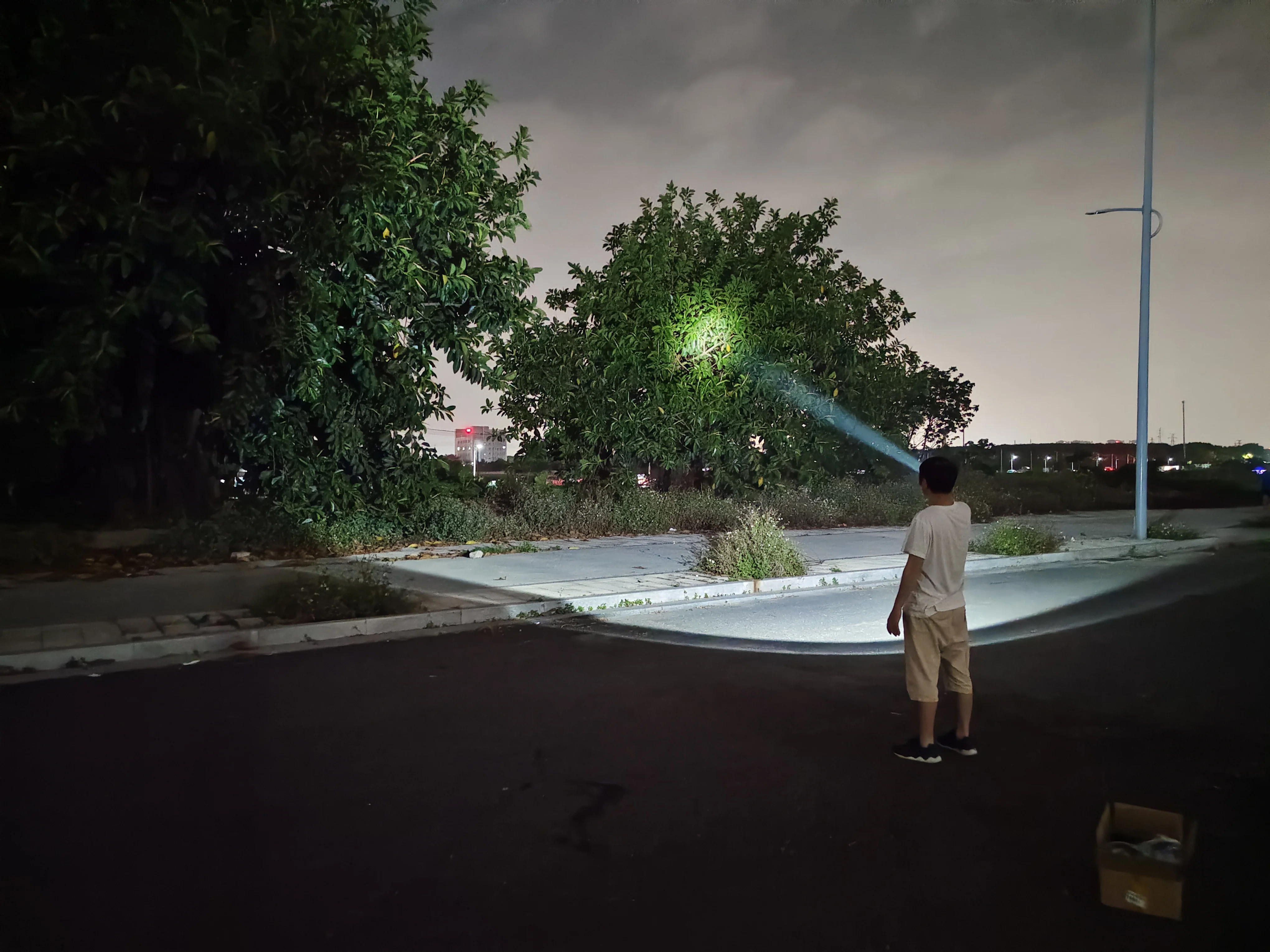 Reflector Emergency Rechargeable Lightweight USA Luminus SS-T40 25W LED Portable Torch Security Light 142MM