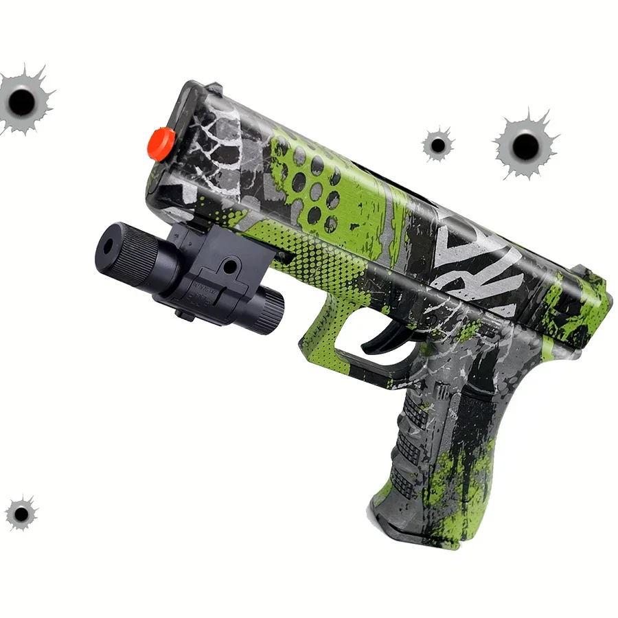 G-17 Ball Blaster Pistol Toys, Manual Blaster, NO Need Charge Outdoor Shooting Toys, Backyard Games Gift 4