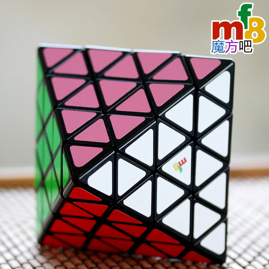 

mf8 Magic Puzzle Cubos Magico 8 Spaces Master Faces Turning Octahedron Cubes Diamond Shape Stickers 4 Layer Twist Logic Toys 4x4