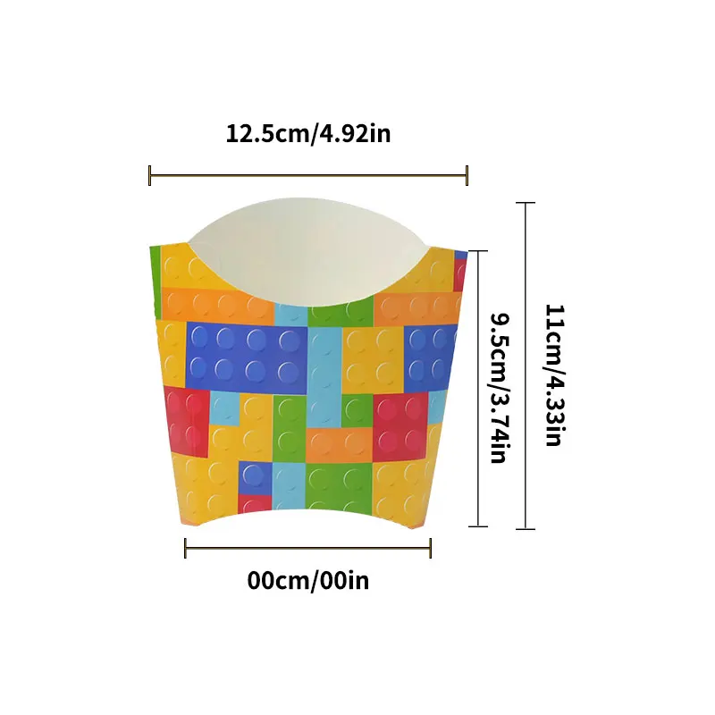 Building Blocks Birthday Decorations Children's Toys Theme Party Supplies Disposables Tableware Cake Topper Balloons Baby Shower