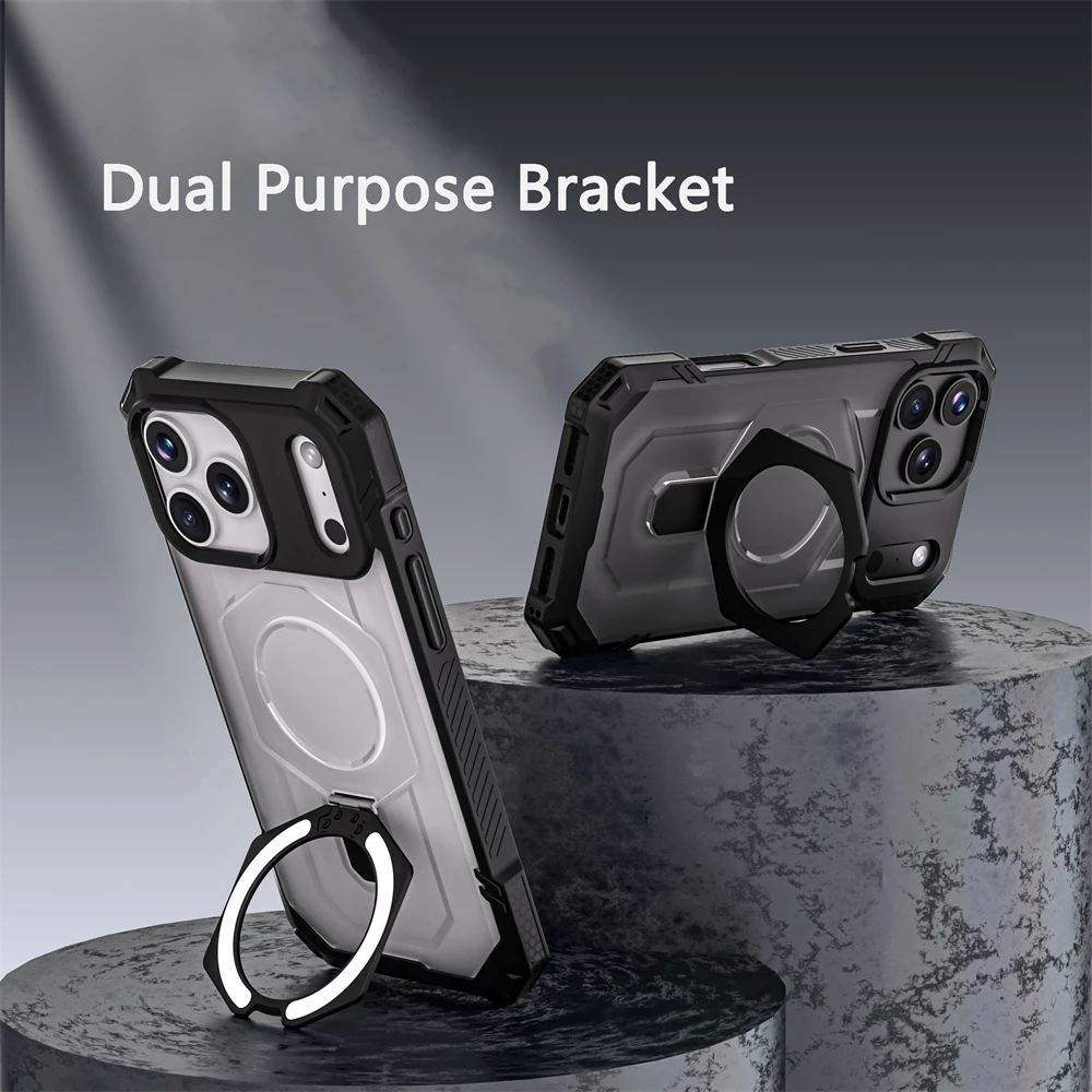 MagSafe Shockproof Armor Case for iPhone 4