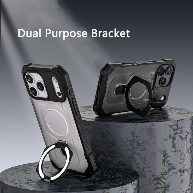 MagSafe Shockproof Armor Case for iPhone 4