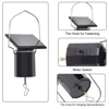 Wind Chime Spinner Solar Motor with Hook Solar Powered Wind Chime Auto Rotate Hanging Hook Rotary Motor Home Balcony Decoration 6