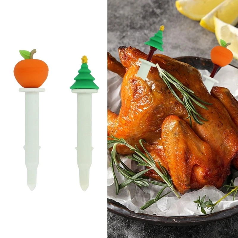 Turkey Pop Up Timer, 20Pcs Poultry Thermometer Pop Up Cooking Thermometer  Roasted Chicken Temperature Meter for Oven Cooking Poultry Turkey Chicken