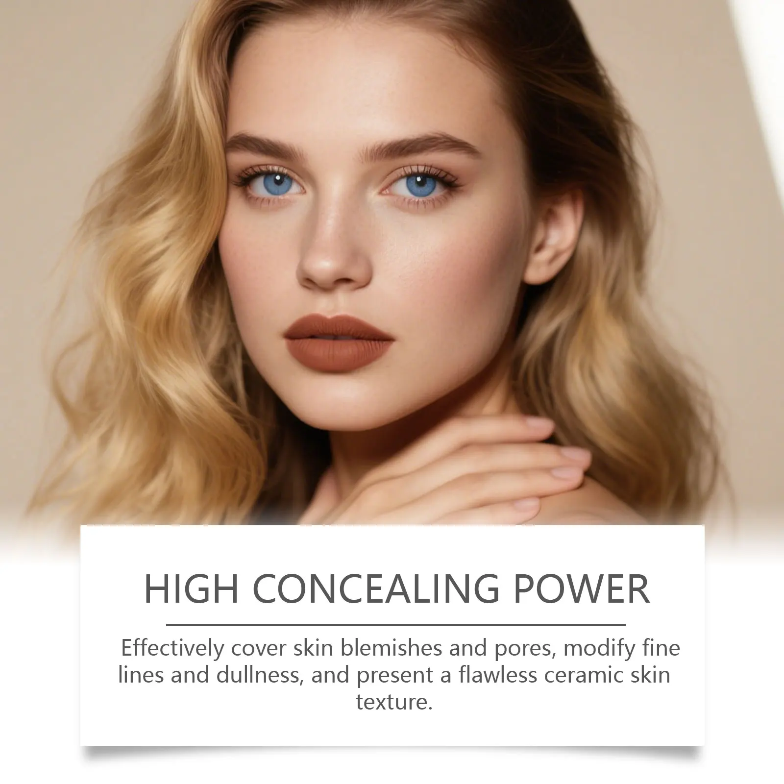 Foundation Stick 2 In 1 For Uneven Skin Tone Lightweight Matte_voghion.com