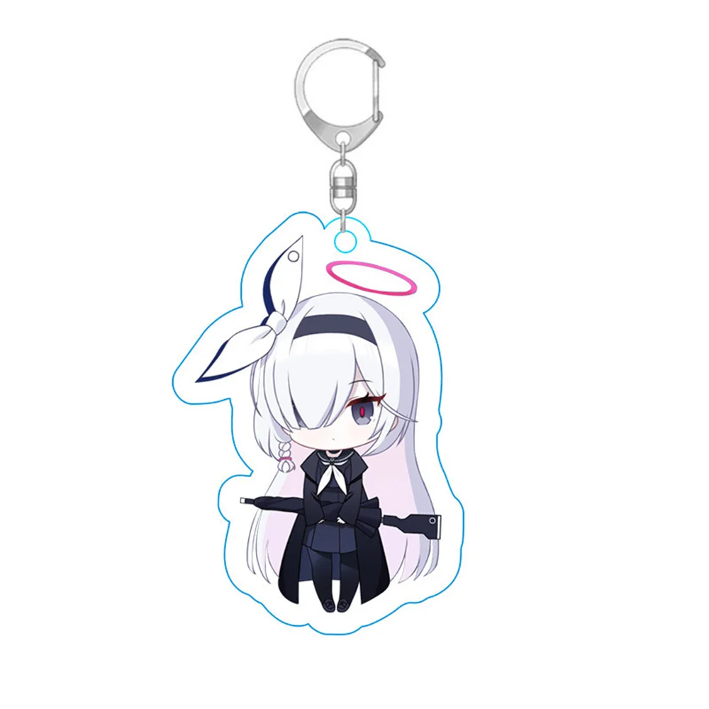 Heißes Spiel Anime Figur blau Archiv Takanashi Hoshino Cosplay Acryl Figur Q-Version Schlüssel ring Charme Zubehör – Detail 25